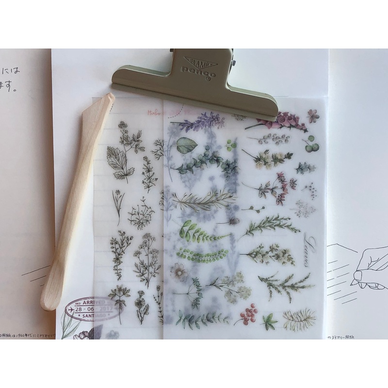 MU Print-On Stickers – Herbs and Wild Flowers – #55
