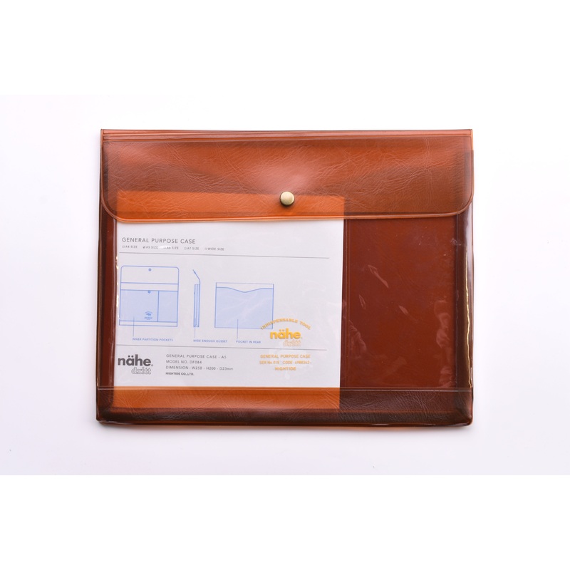 Nhe General Purpose Case – A5 – Clear Brown
