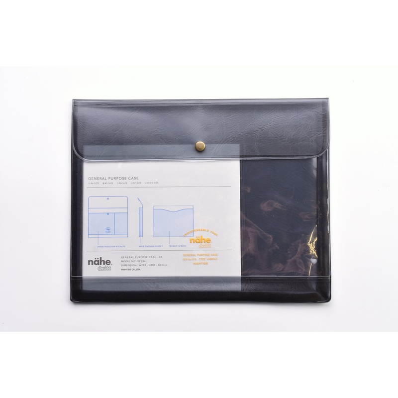 Nhe General Purpose Case – A5 – Clear Grey