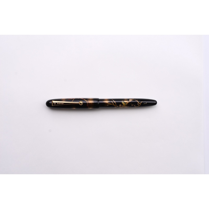 Pilot Namiki Yukari Maki-e Fountain Pen – Apricot Tree and Warbler
