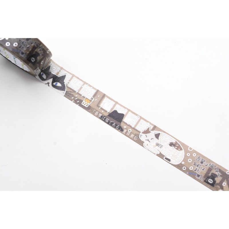 SEAL-DO Washi Tape – Shinzi Katoh – “I am a Cat” by Natsume Soseki