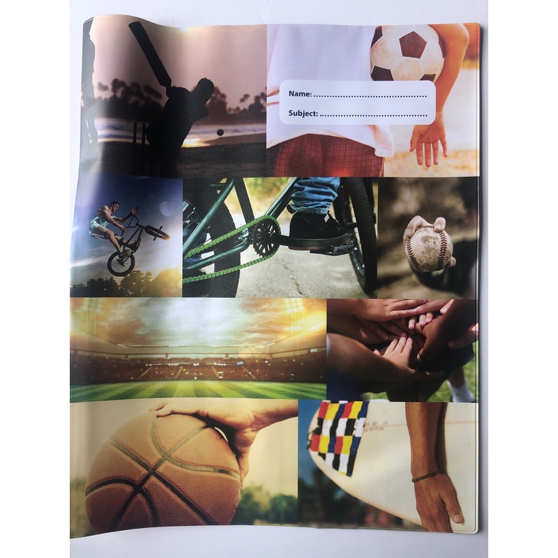 Spencil 1B5 Book Cover  Sports Collage