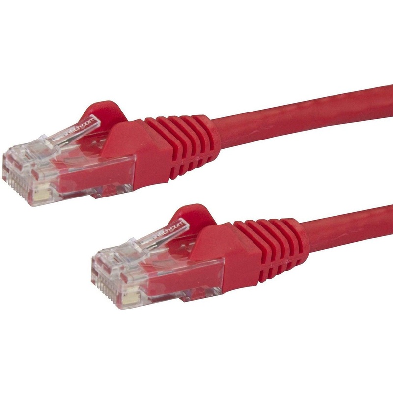 0.5m Red Snagless Cat6 Patch Cable
