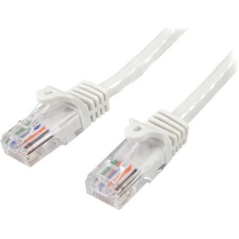 10m White Snagless Cat5e Patch Cable