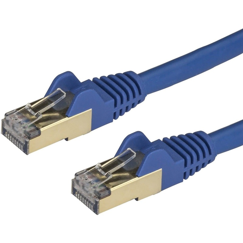 2m Blue Cat6a Ethernet Cable – STP