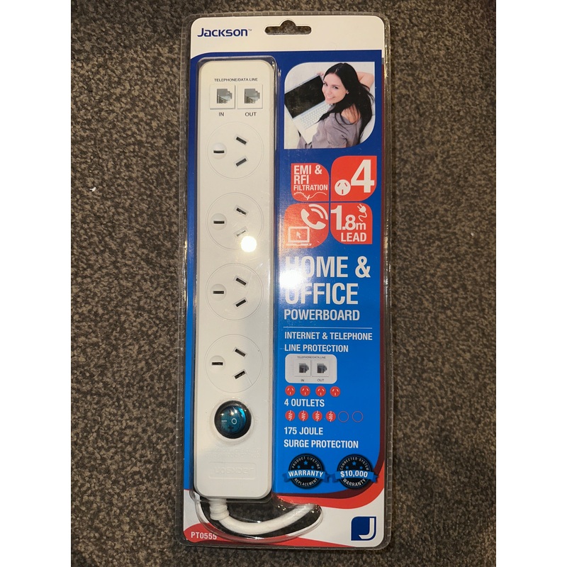 4 Outlet Powerboard