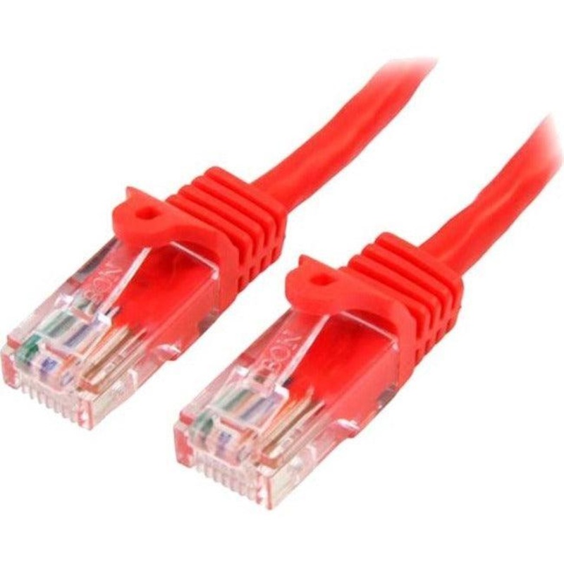 7m Red Snagless Cat5e Patch Cable