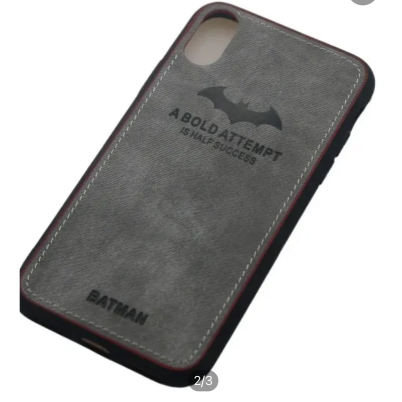 A Bold Attempt Batman & Deer Cover for Apple iPhone XS (5.8″) Soft Silicone Edge Protective Phone Case (Select your Colour and Design)