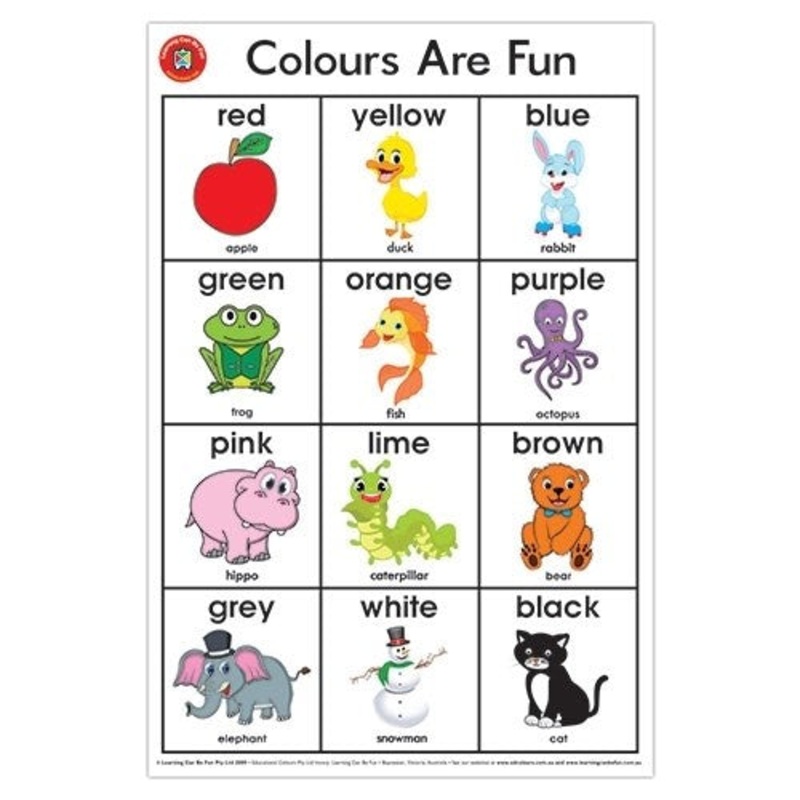 Colours are Fun Poster