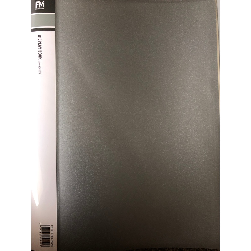 Display Book A4 with 40 Pockets