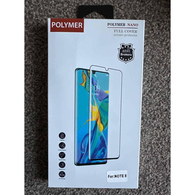 Polymer Nano Full Cover Screen Protector for Samsung Galaxy Note 8