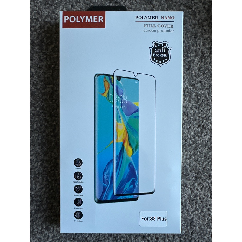 Polymer Nano Full Cover Screen Protector for Samsung Galaxy S8 Plus