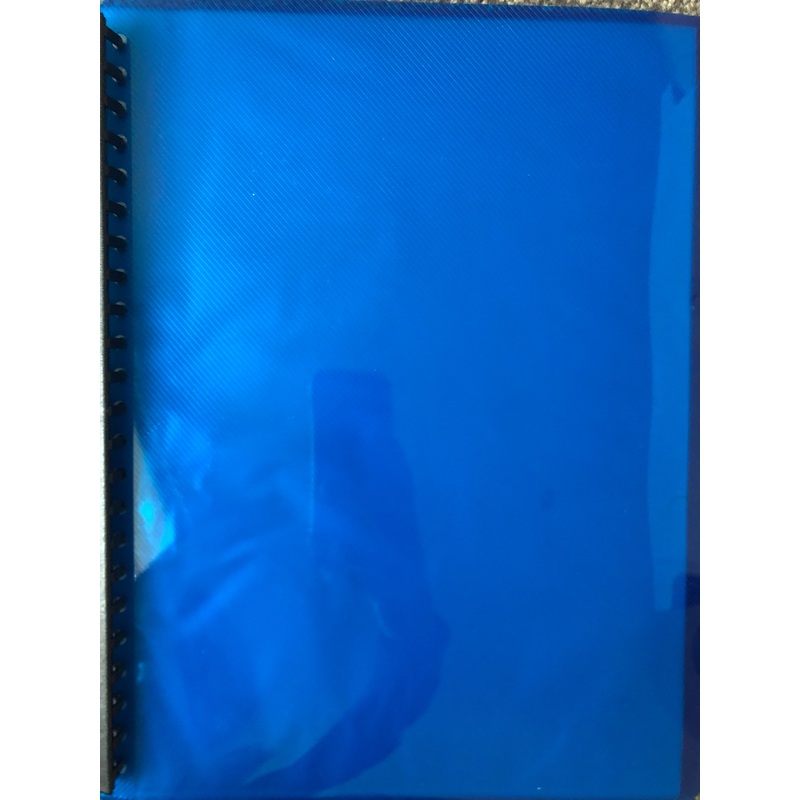Refillable A4 20 pocket