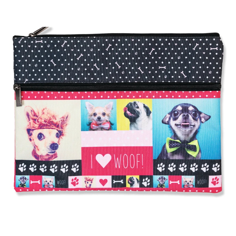 Spencil A4 Pencil Case Woof 25 x 34 cm