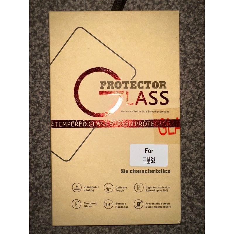 Tempered Glass Screen Protector for Samsung Galaxy S3