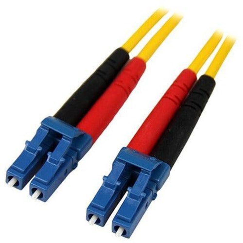 10m SM Duplex Fiber Patch Cable LC to LC