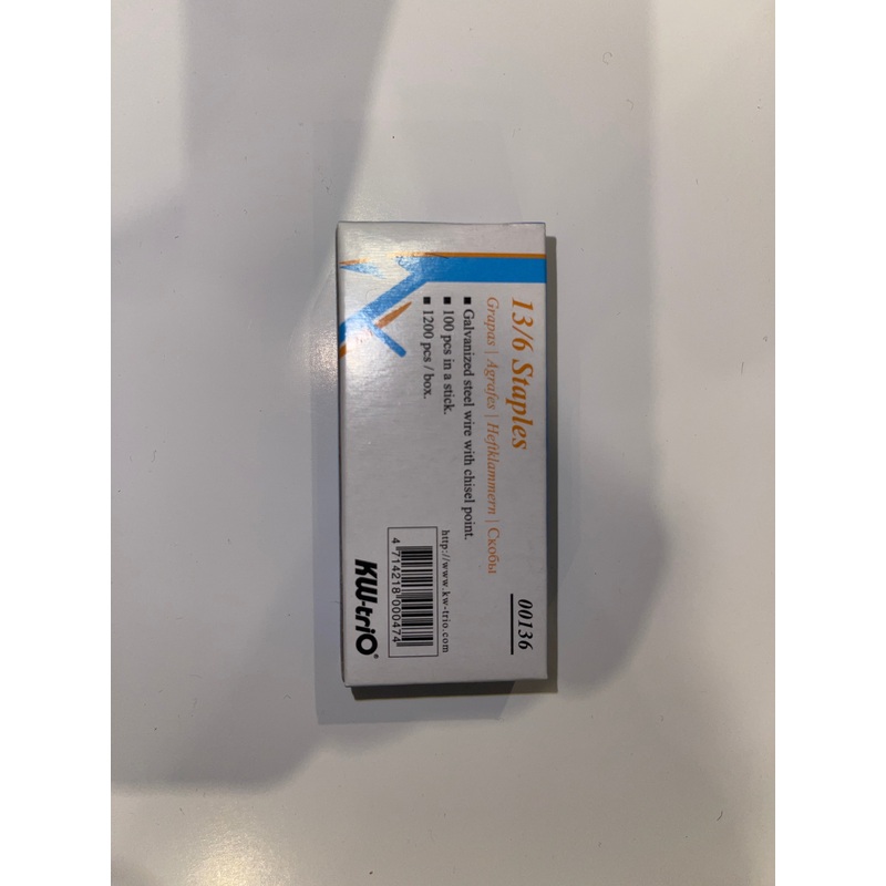 13/6 staples