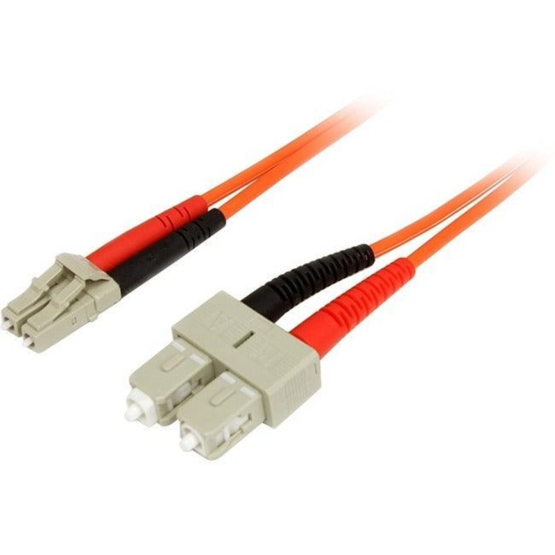 5M MULTIMODE FIBER PATCH CABLE LC – SC