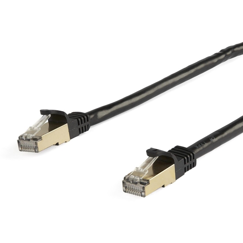 Cable – Black CAT6a Ethernet Cable 5m