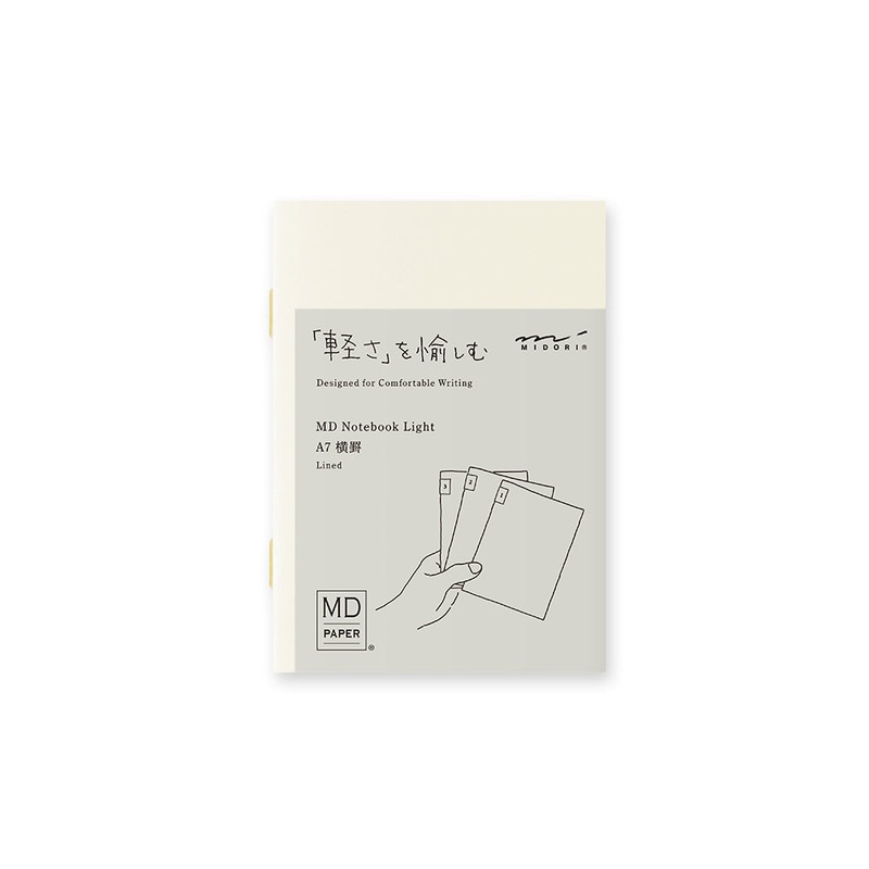 MD Notebook Light – A7 – Lined