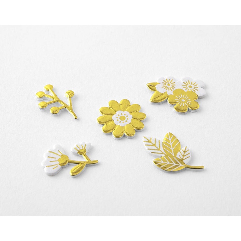Paper Craft Museum Decoration Sticker – Foil Plant