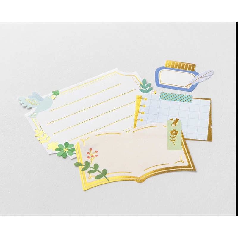 Paper Craft Museum Decoration Sticker – Label