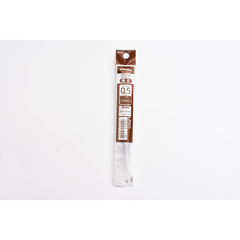 Pentel Energel LRN5-E Needle Tip Roller Pen Refill – 0.5 mm – Brown