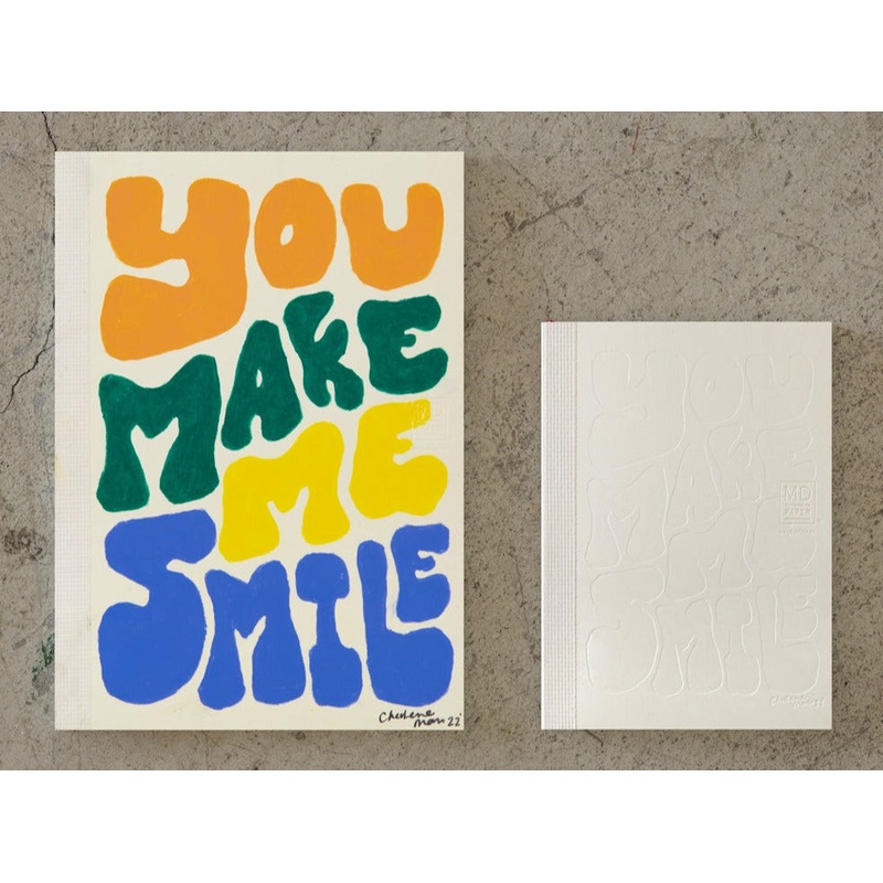 MD Notebook – A6 – Blank – Limited Edition – Charlene Man