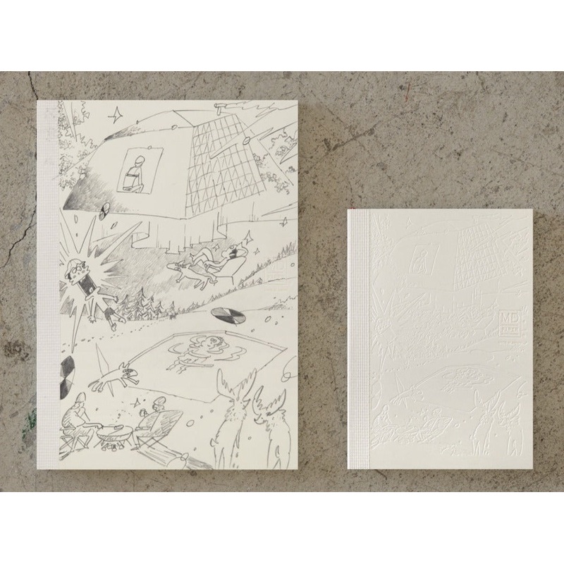 MD Notebook – A6 – Blank – Limited Edition – Katsuki Tanaka