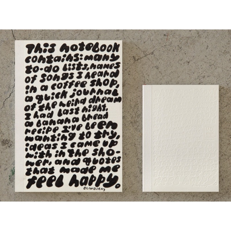 MD Notebook – A6 – Blank – Limited Edition – Lindsay Arakawa