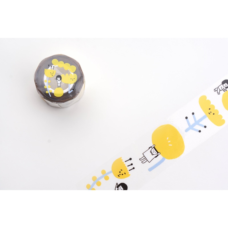 Yohand Studio Clear PET Tape – Lemon Circle