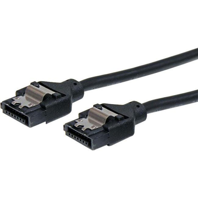 24in Latching Round SATA Cable