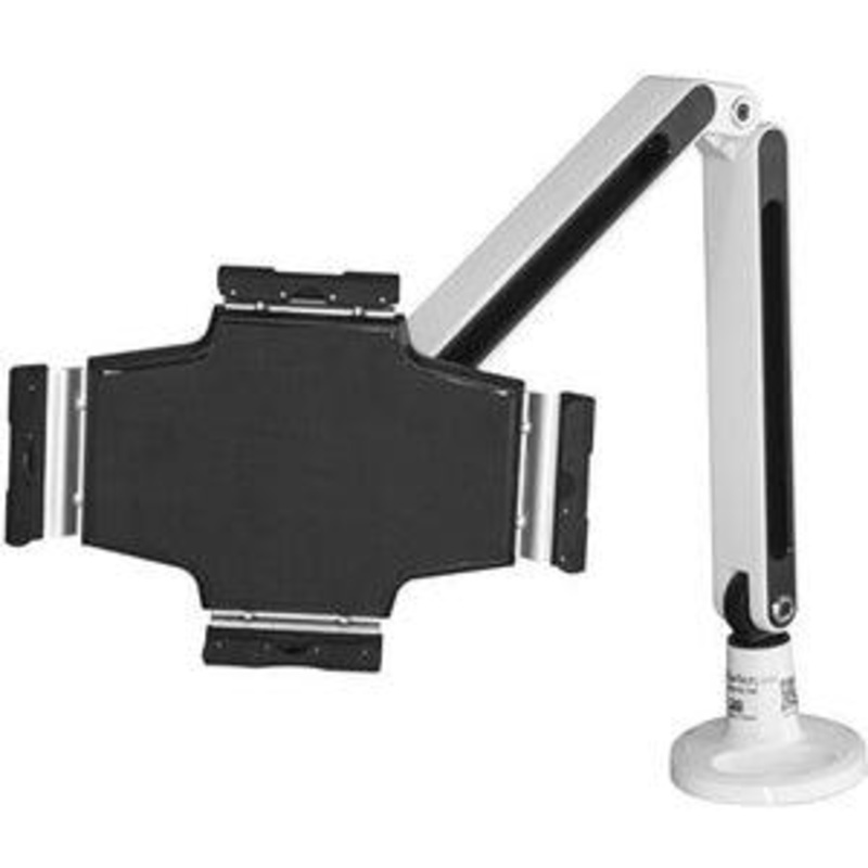 Desk Mount Tablet Stand – White