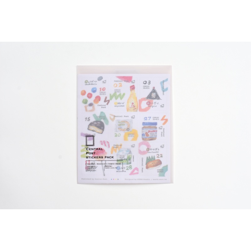 OURS x Hank Convenience Store Stamp Stickers