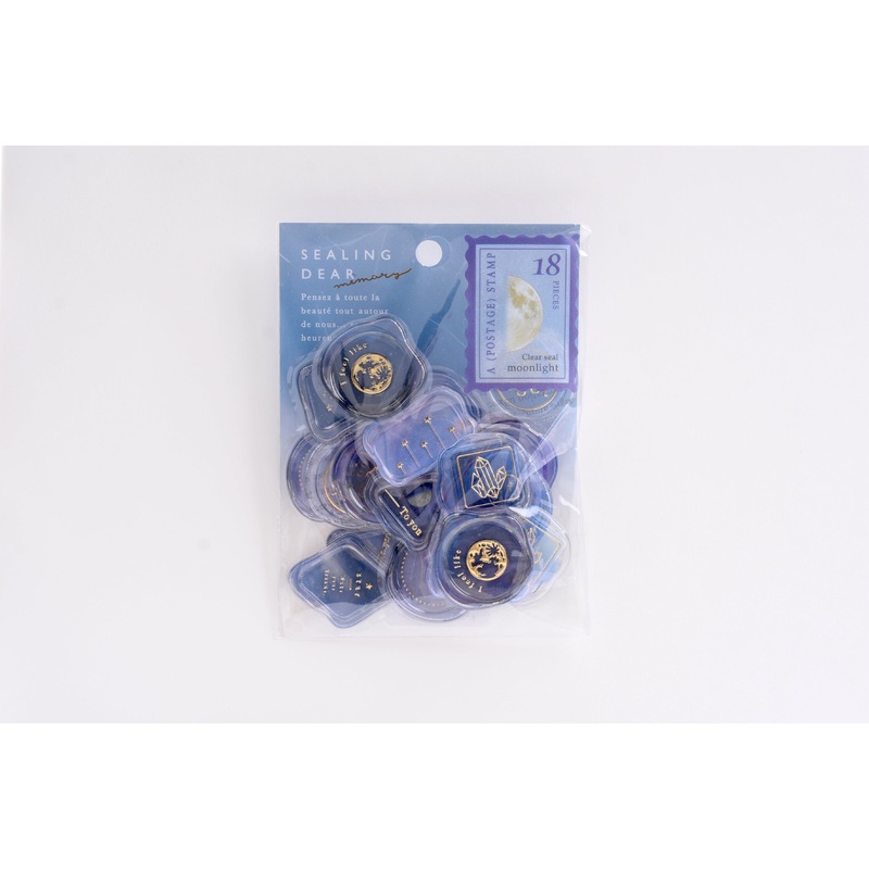 Q-Lia Sealing Dear Memory Clear Seal – Moonlight