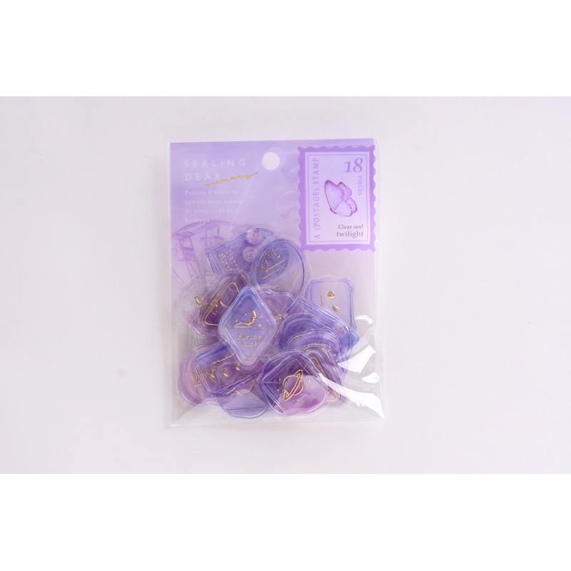 Q-Lia Sealing Dear Memory Clear Seal – Twilight