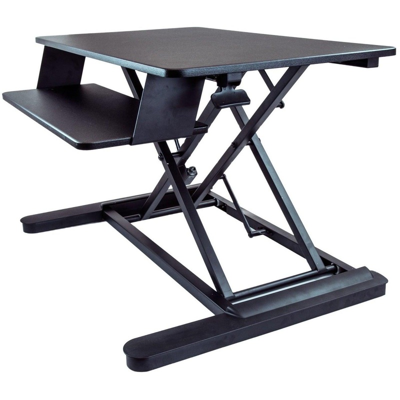 Sit Stand Desk Converter – Large 35in W