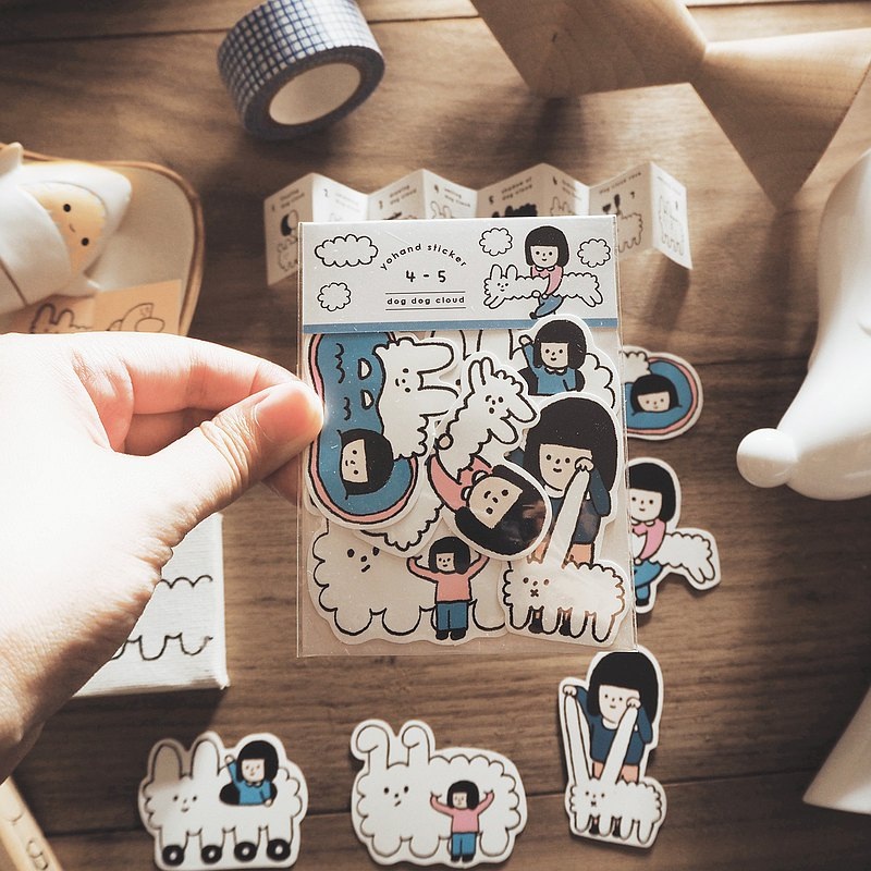 Yohand Studio Sticker Pack – Dog Dog Cloud