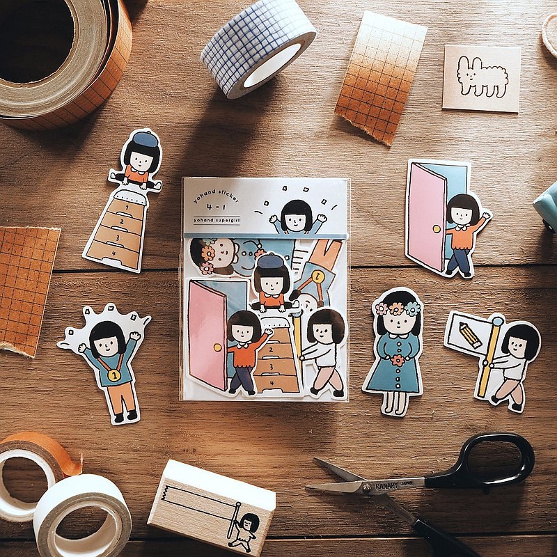 Yohand Studio Sticker Pack – Yohand Supergirl
