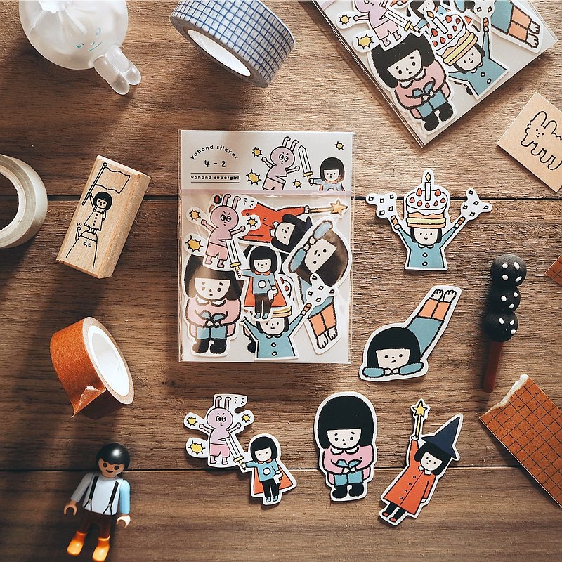 Yohand Studio Sticker Pack – Yohand Supergirl 2