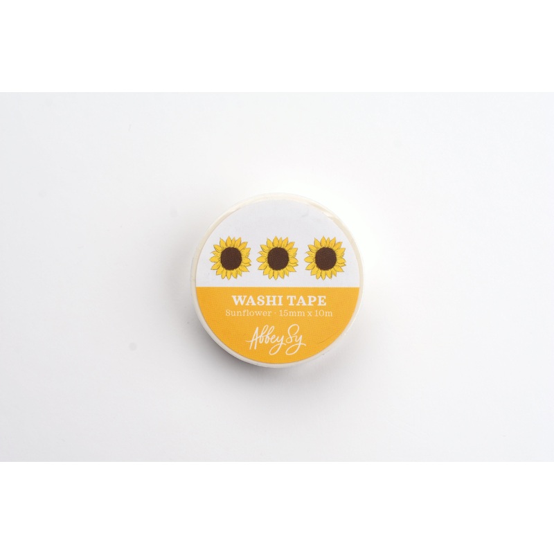 Abbey Sy Washi Tape – Sunflower