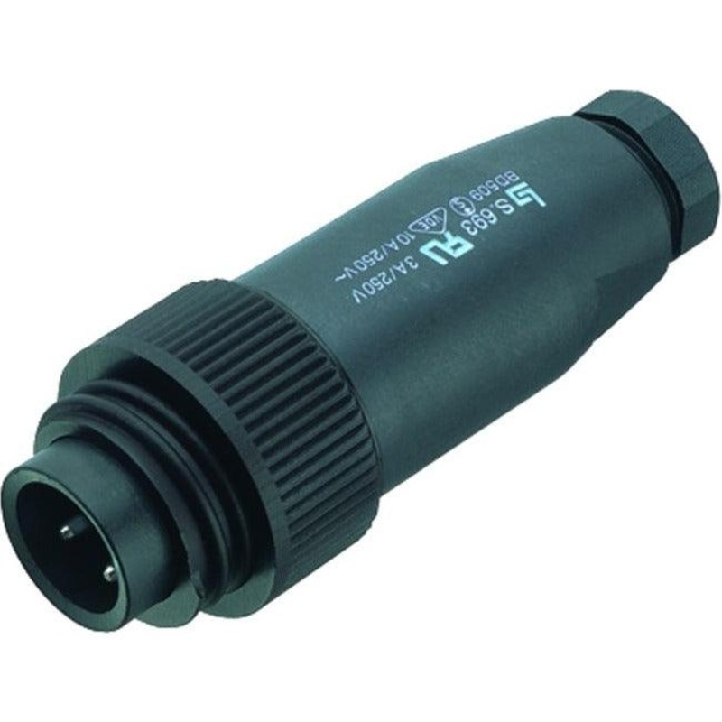 Cord Plug 7pin Sldr 693 Ser