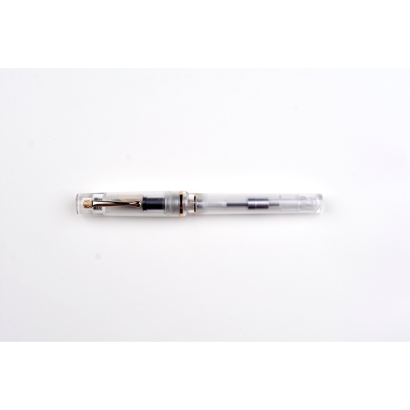 Fine Writing International Fenestro Fountain Pen – Demonstrator Gold Trim