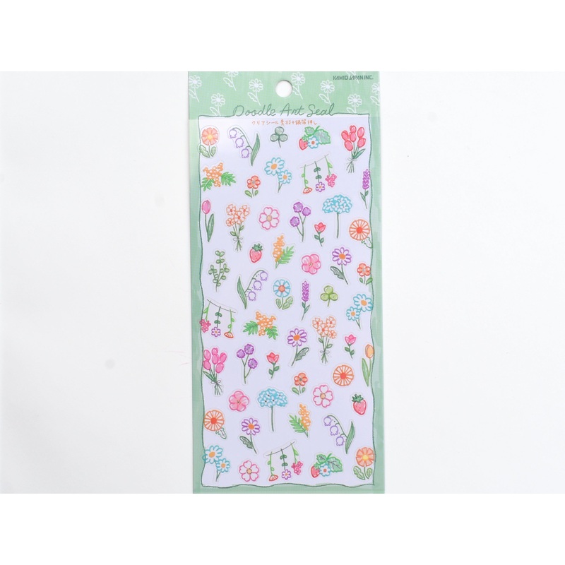 Kamio Doodle Art Seal – Botanical