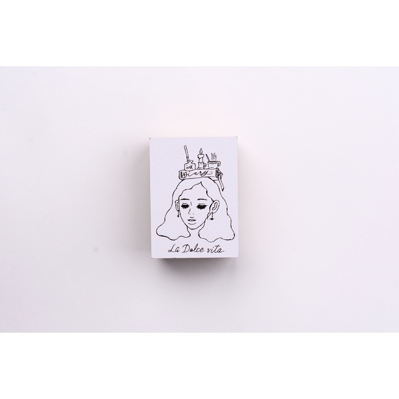 La Dolce Vita Rubber Stamp – 10th Anniversary Girl