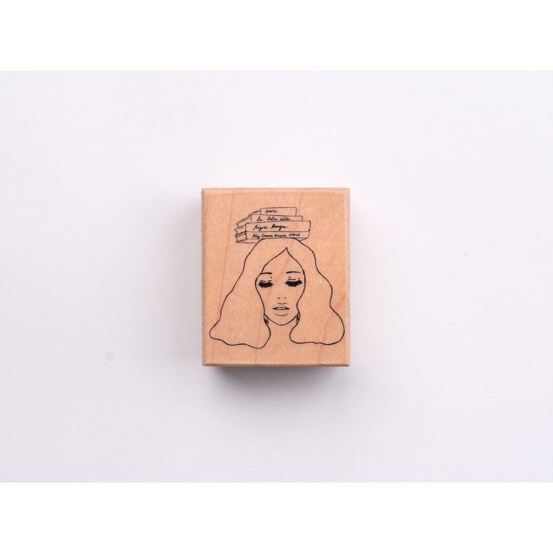 La Dolce Vita Rubber Stamp – Library Girl