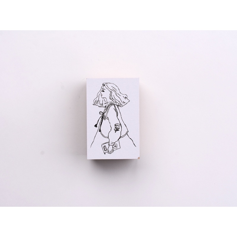 La Dolce Vita Rubber Stamp – Take a Trip with a Pocketbook
