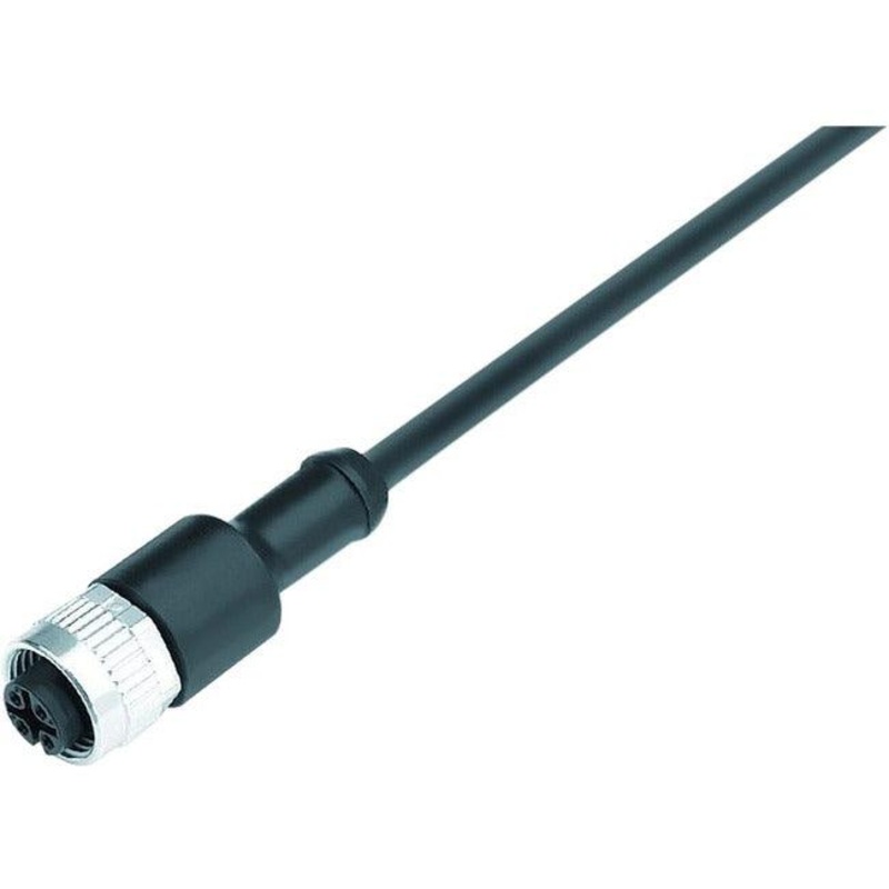 M12 Fem to Stub 5m Pur Cbl