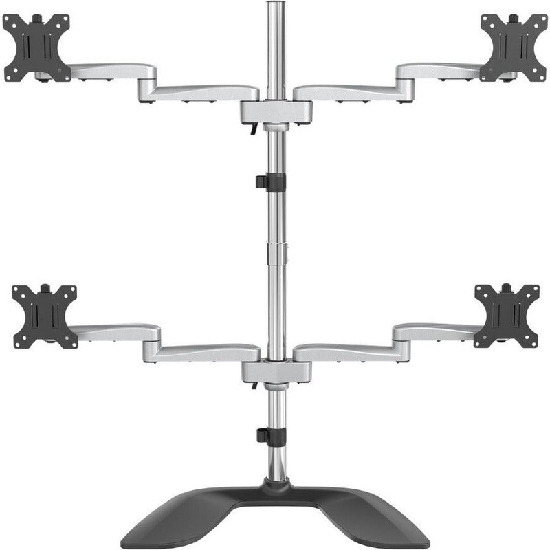 Quad Monitor Stand – Articulating