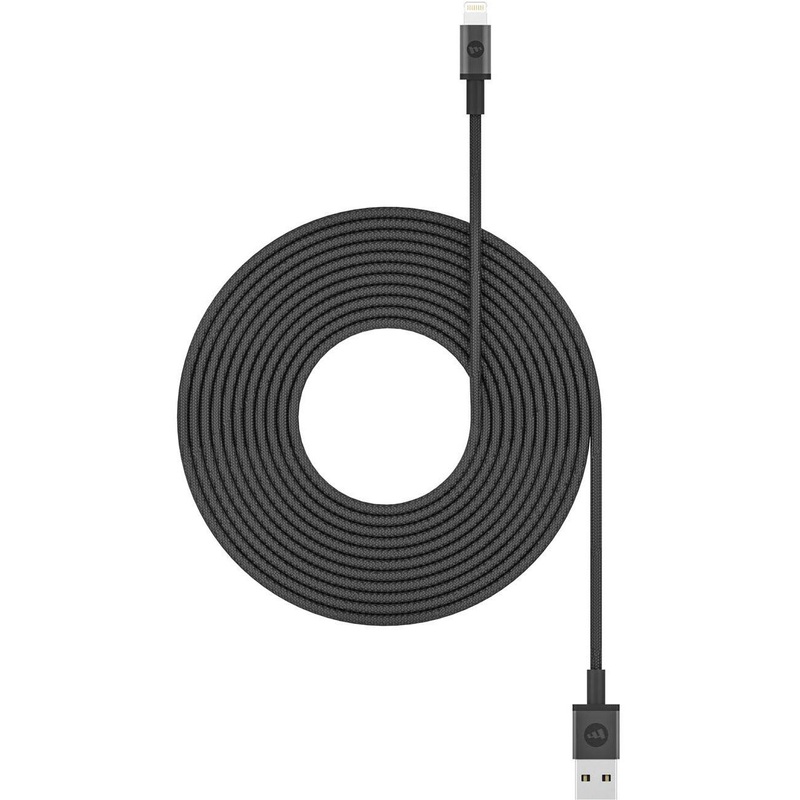 USB-A TO LIGHTNING 3M – BLACK